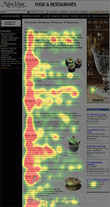 Eye Tracking Studies for Better Ad Placement and Website Usability